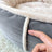 Round plush and corduroy pet bed for dogs and cats, photo 1 of 20