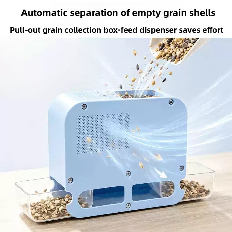 Bird Seed Husk Blower for Cleaning Parrot and Bird Food