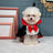 Satin vampire cloak for dogs and cats, in Black and Red, image 3