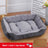 All-season pet bed with blanket and toy bone for cats and dogs, photo 16