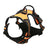 Escape-resistant reflective dog harness in black, product image 39