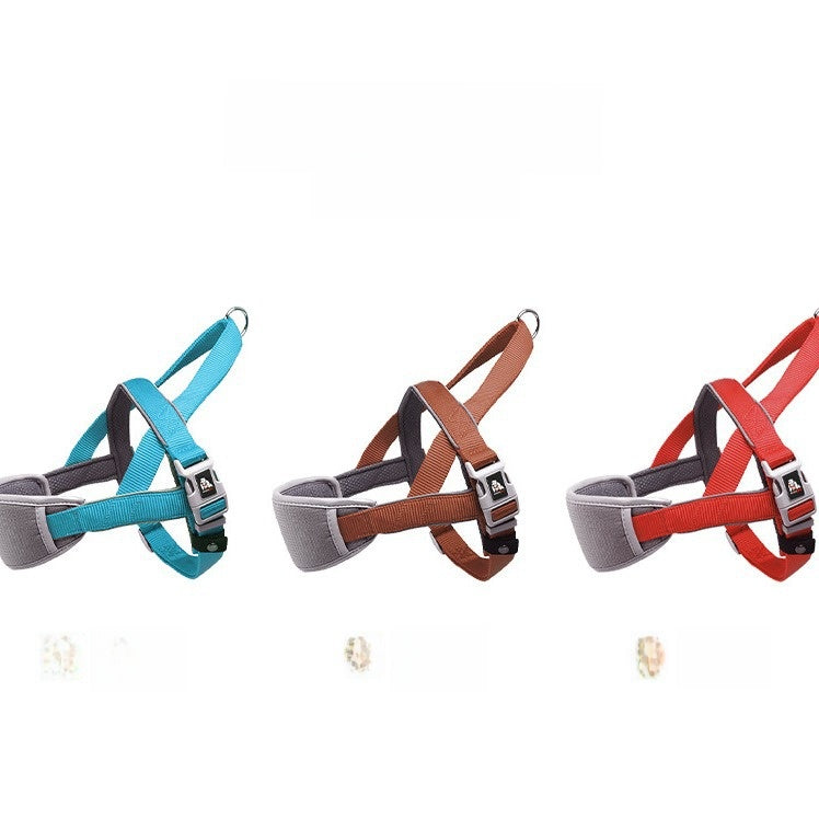 Reflective Oxford dog harness, ideal for everyday use