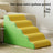 Washable foam pet stairs with gentle slope, photo 14 of 17