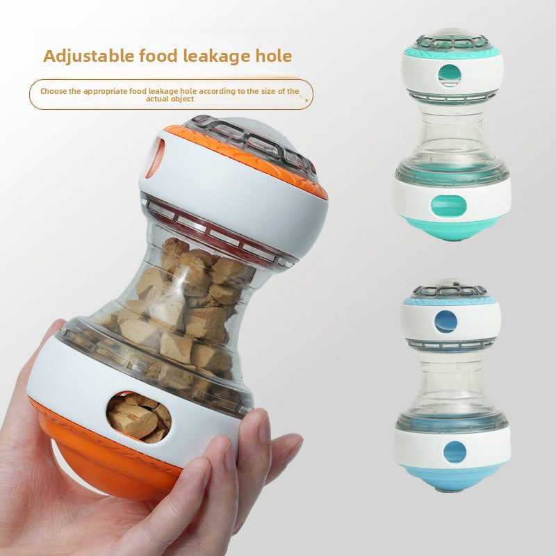 Interactive Treat Dispensing Dog Ball Toy in Durable ABS for Play and Mental Stimulation