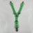 Adjustable elastic dog diaper suspender strap in plaid pattern, view 98