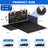 Black waterproof pet car boot mat for dogs, photo 4