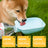 Portable Pet Water Dispenser Bottle with Leak-Proof Twist Lock for Dog Walks and Travel