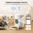 Automatic Pet Food Dispenser with Wi-Fi App Control, 2L Capacity and Optional Camera