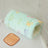 Flannel pet tunnel sleeping bag for small pets in Green Bone with Cooling Mat