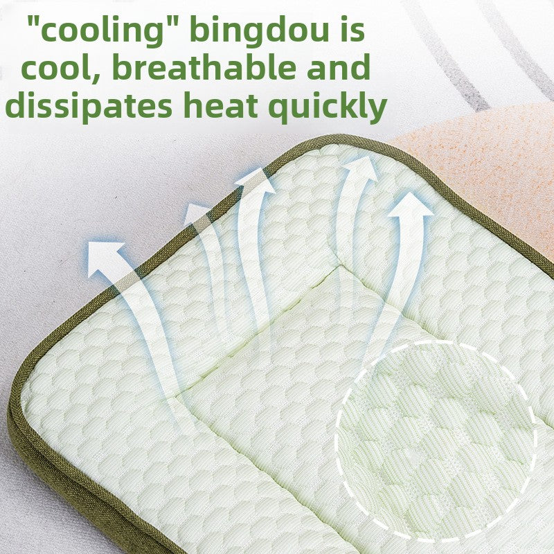 Gel cooling mat for dogs and cats, shown in 3 colours and styles