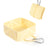 Foldable Food-Grade Silicone Pet Bowl with Carabiner Clip for Camping and Travel