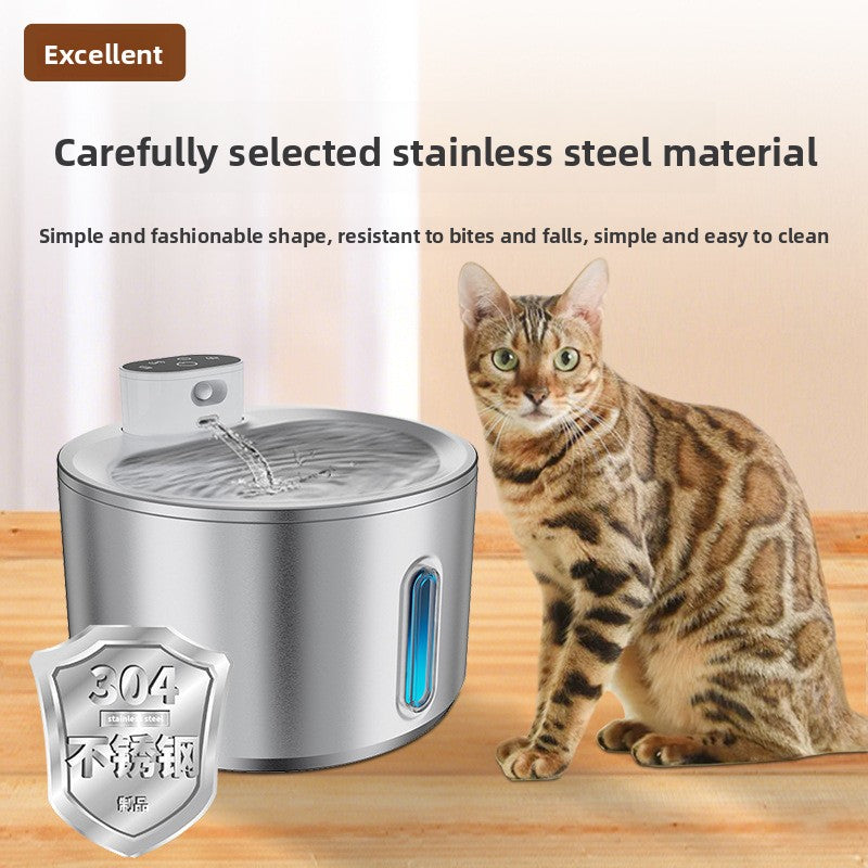 Automatic Stainless Steel Pet Water Dispenser
