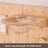 Modular wooden wall-mounted cat climbing board with shelves, photo 15
