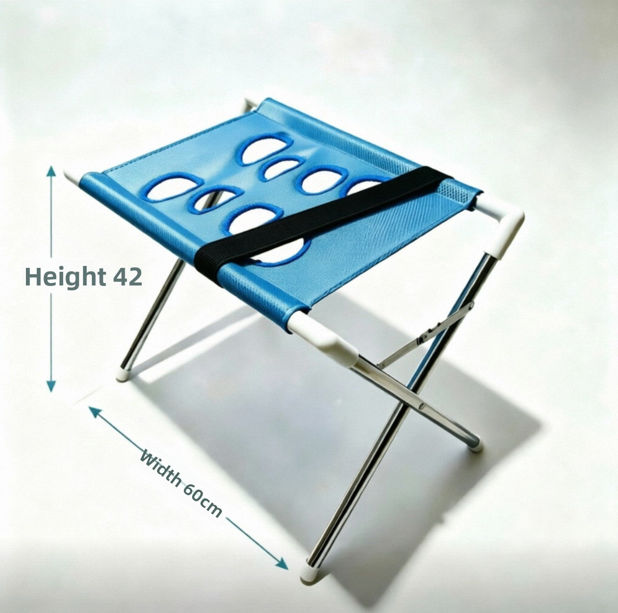 Foldable grooming hammock stand for pets, extra detail view