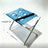 Foldable grooming hammock stand for pets, extra detail view