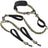 Hands-free double dog lead with bungee buffer, product photo