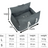 Portable soft pet travel bed with mesh sides and shoulder strap, photo 2