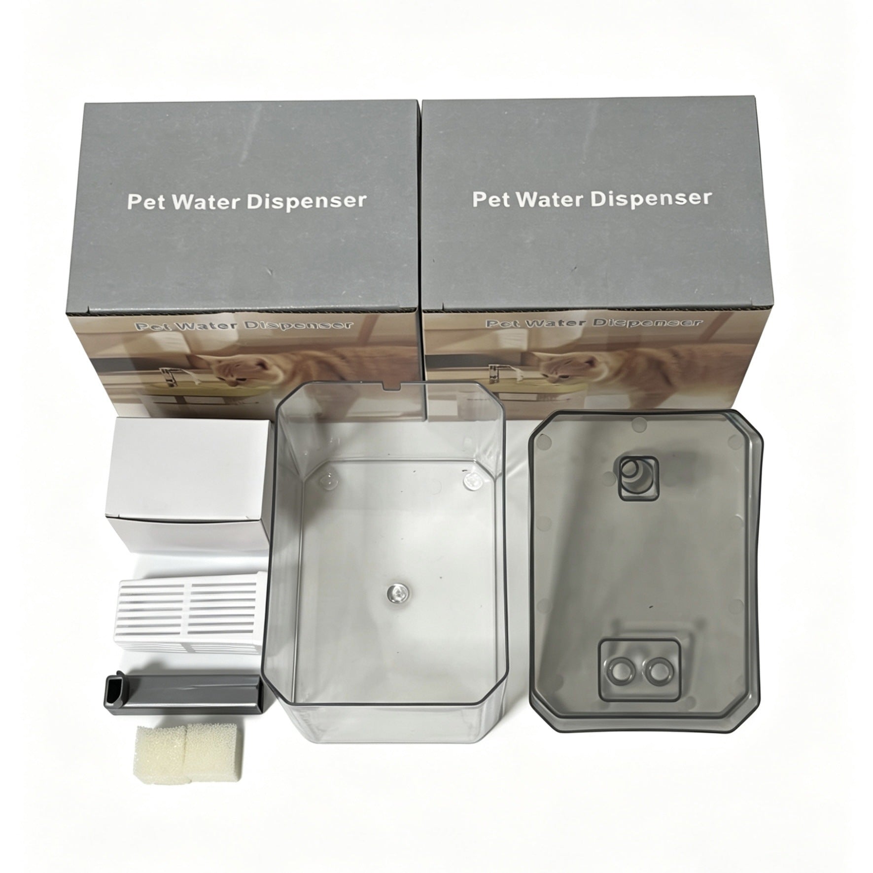 Pet water fountain