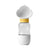 Portable pet water bottle and food container, showing size and shape