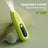 Thumb-Grip Pet Hair Clipper with Wide Blade Head, Quiet USB Kit