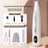 Cordless Pet Hair Trimmer with Ceramic Blade and Battery Display