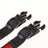 USB rechargeable LED dog collar, 6 sizes available