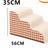 Pet ramp stairs with removable washable cover in Off-White 3 Step Upgraded Plus