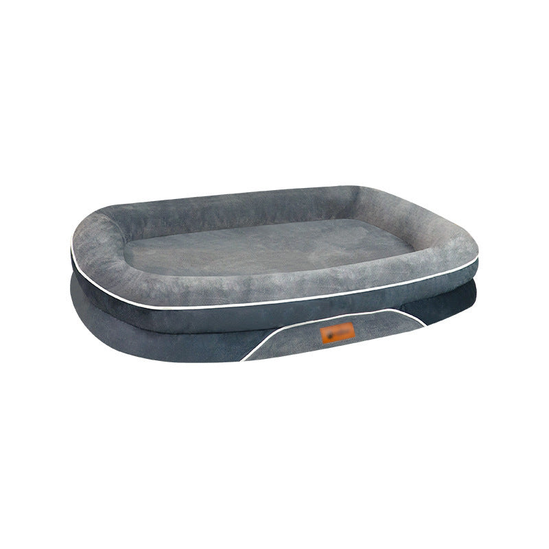 Detachable Pet Sofa Bed with Thick Padding and Washable Cover