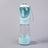 3-in-1 portable dog water bottle with food box in Grass Green, material detail