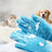 Anti-Scratch Silicone Bathing Gloves for Dogs and Cats