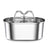 3.2L Stainless Steel Pet Water Fountain with Silent Pump and 3-Stage Filtration