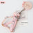 Adjustable nylon harness and lead set for cats in pink