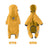 Hooded four leg dog raincoat, available in 19 styles, sizes Small to 2XL, image 25