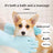 Pet Grooming and Bathing Kit with Silicone Glove and Nail Clipper