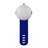 Rechargeable clip-on LED dog collar light in Blue