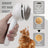 3-in-1 Steam Spray Pet Brush, Rechargeable Misting Massage Comb