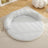 Ice Silk Cooling Pet Bed, Round Dog and Cat Sofa Mat with Bolster