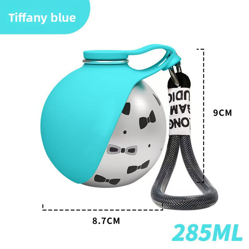 Portable Pet Water Bottle with Foldable Cup