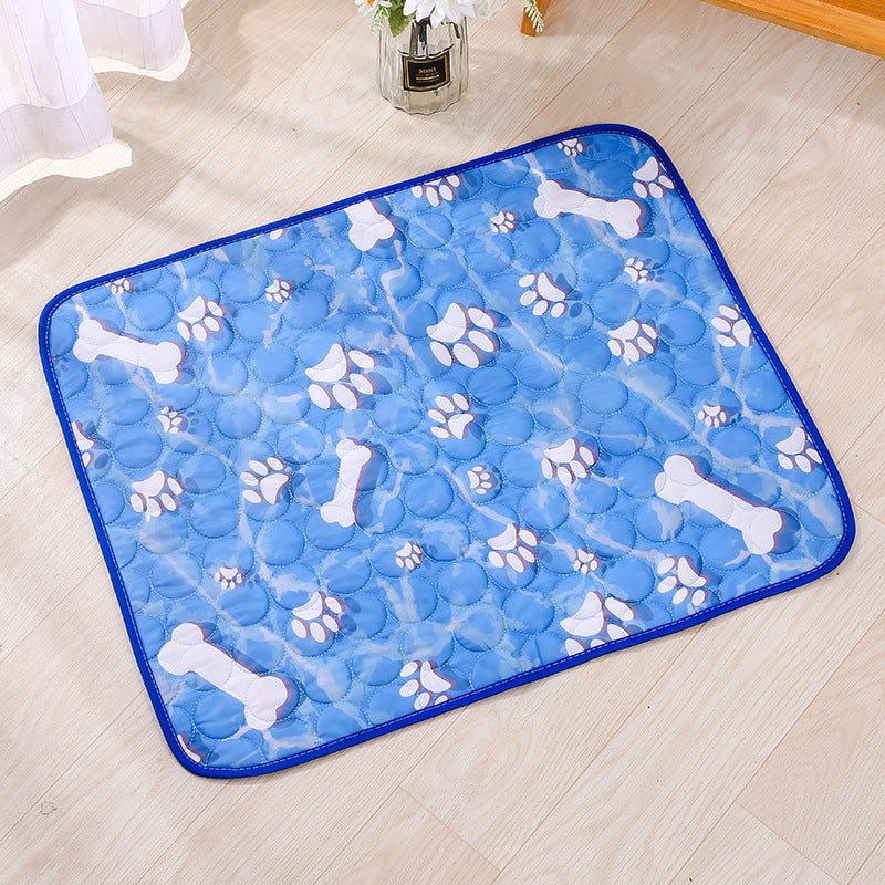 Ice silk cooling mat for dogs and cats, photo 56