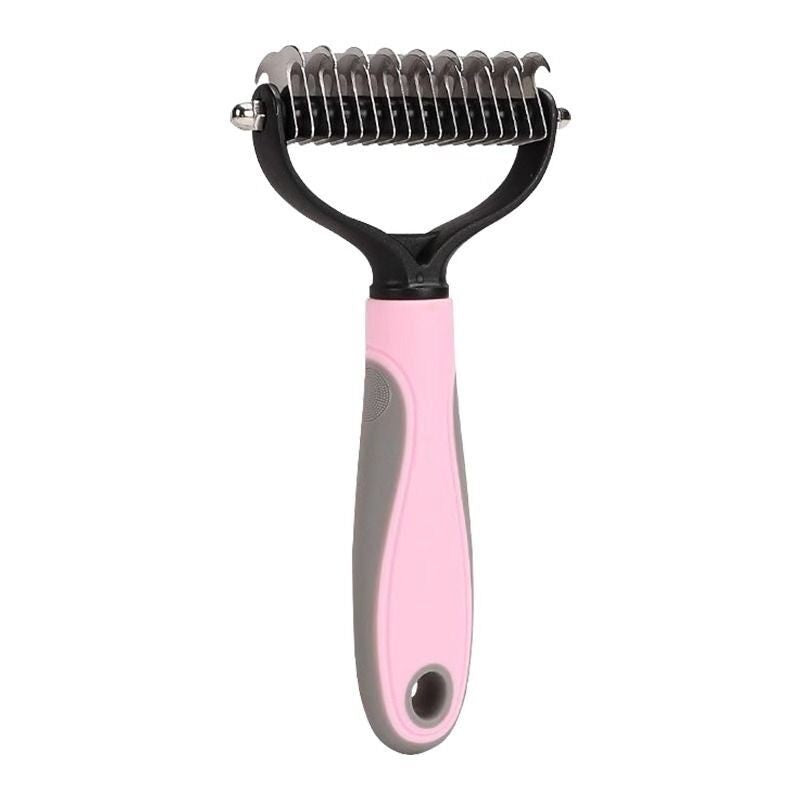 Reusable Dog Hair Remover Comb, Dual-Sided Detangling Tool