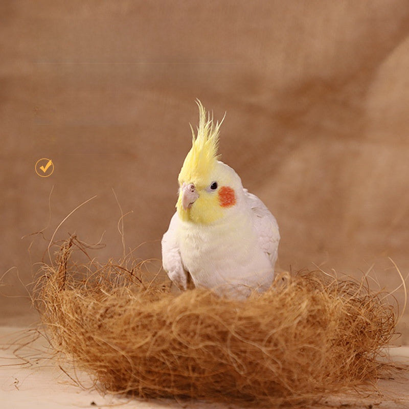 Coconut Fibre Bird Bedding for Nests and Cages