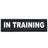 Hook-and-loop dog harness patch with printed wording, product image 5