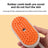 Pet Steam Spray Massage Comb with Silicone Bristles, Cats and Dogs