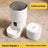 Automatic Pet Feeder 4L with Timed Feeding and Optional App Control for Cats and Dogs