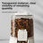 Split-Type Pet Feeder and Waterer with Cat Ear Water Dispenser and Dry-Wet Separation
