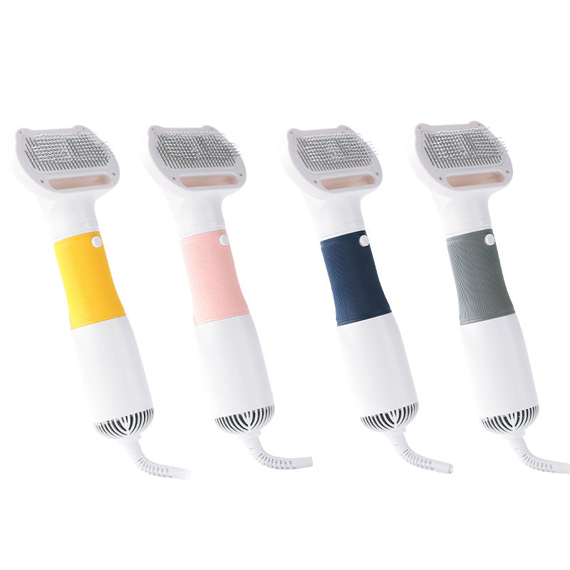 3-in-1 Pet Hair Dryer and Deshedding Brush for Dogs and Cats