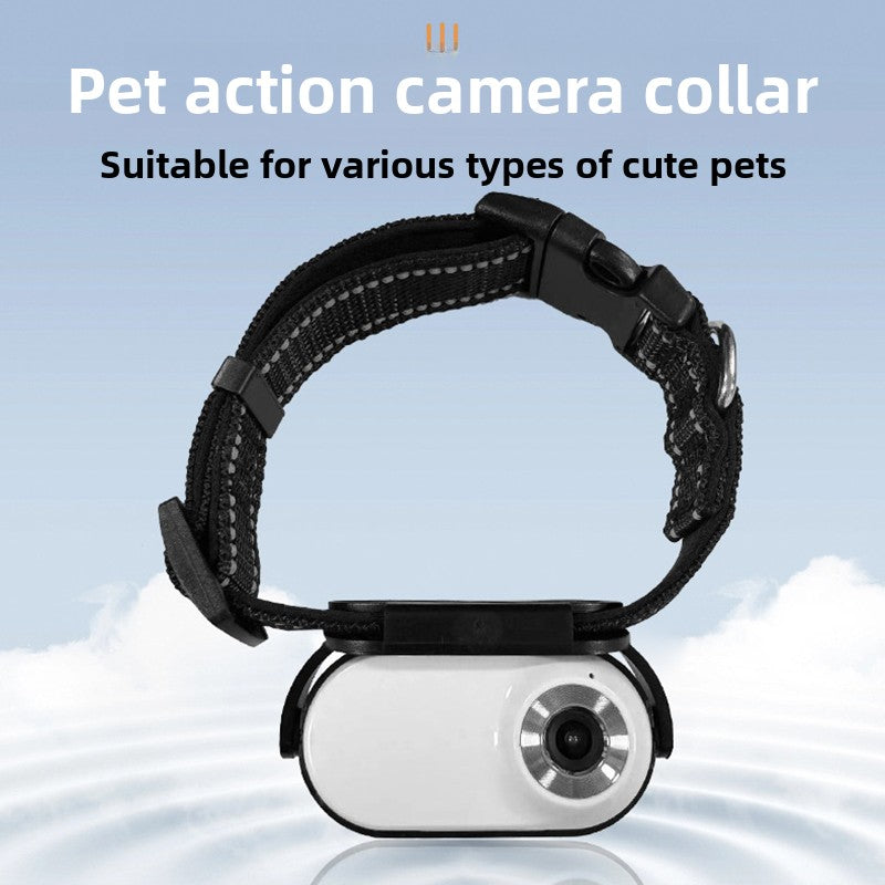 Pet collar mount for small action cameras, main product photo
