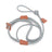 Integrated rope dog harness and lead, available from Pet Royale UK