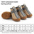 Breathable mesh puppy shoes with TPR soles in Light Brown Waterproof, showing size and shape