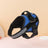 Reflective escape resistant dog harness in black, view 46